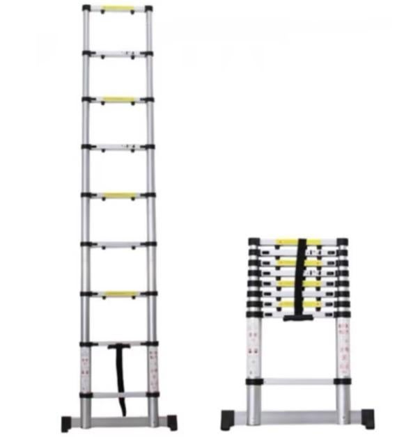 Telescoopladder telescopische ladder 3,8 M en 4,4 M. Nieuw!!, Ophalen, Nieuw, Ladder, Opvouwbaar of Inschuifbaar