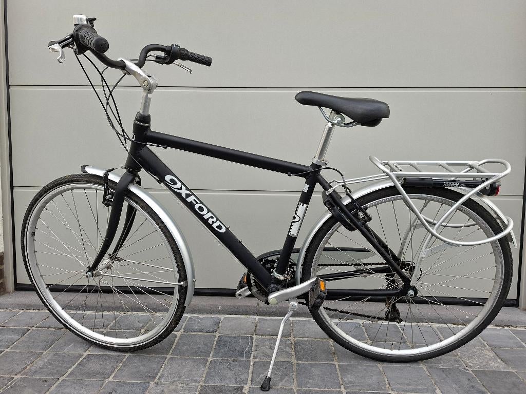 Herenfiets oxford, Gebruikt, Velgrem, Versnellingen, Ophalen