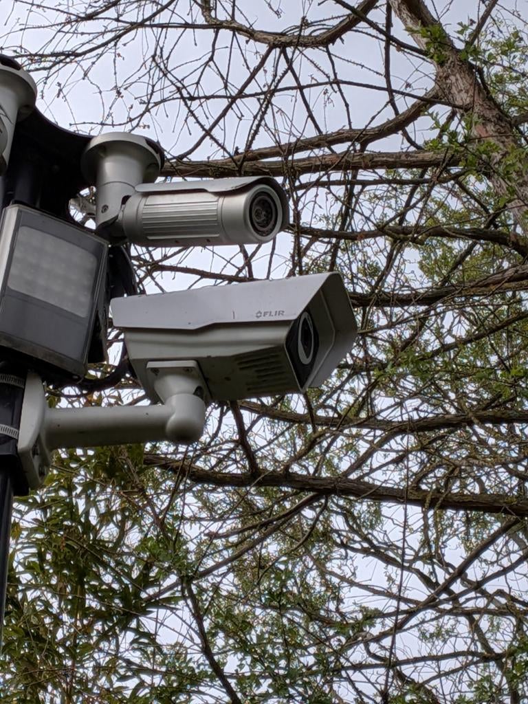 Beveiligings camera's infrarood, Ophalen