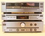 JVC Stereo Met Versterker, Tuner & CD-Speler voor 6 CD's, JVC, Zo goed als nieuw, Tuner of Radio, Losse componenten