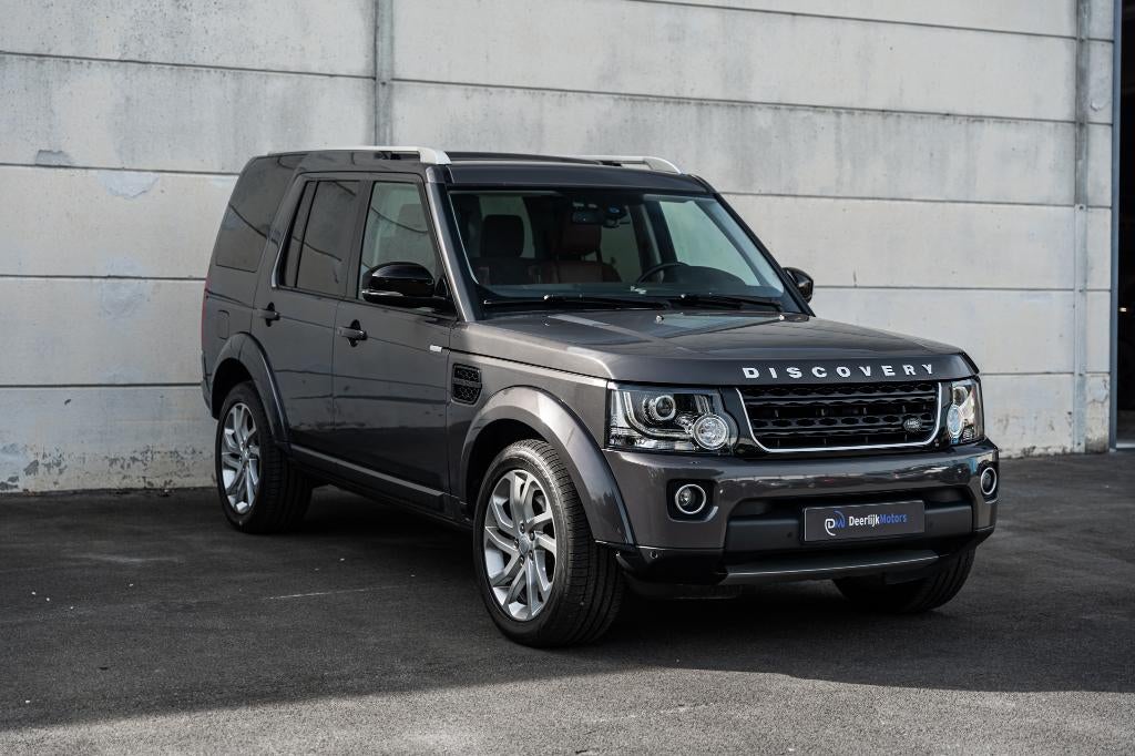 Land Rover Discovery SDV6 Landmark-7 BrownLeather Seats-Pano, Cuir, Argent ou Gris, Achat, Euro 6