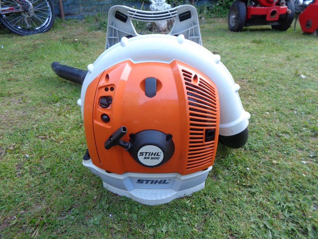 Stihl br 500 bladblazer in nieuwstaat., Ophalen, Ruggedragen, Zo goed als nieuw, Stihl