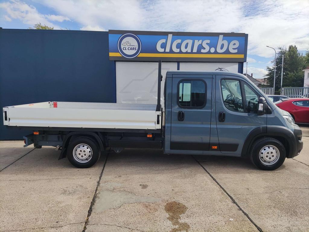 Citroën Jumper 35 L3/Euro6/DubCab/7pl/Laadbak/Trekhaak/2062, Argent ou Gris, Achat, Euro 6, Entreprise