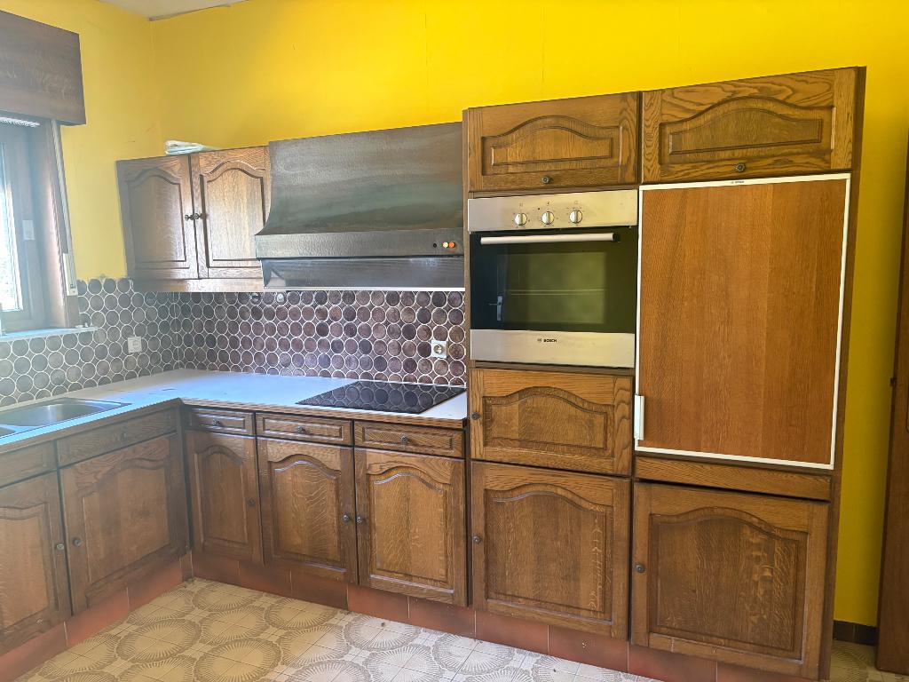 Cuisine équipé, Enlèvement, Utilisé, Brun, Bois