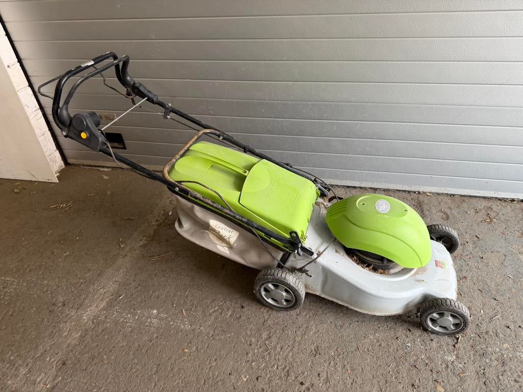 Grasmachine, Ophalen, Gebruikt, Elektrische grasmaaier, Opvangbak