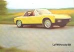 Brochure Porsche 914, Porsche, Nieuw, Ophalen of Verzenden, Porsche