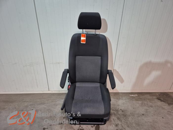 Stoel links van een Volkswagen Transporter, Auto-onderdelen, Interieur en Bekleding, Volkswagen, Gebruikt, 3 maanden garantie