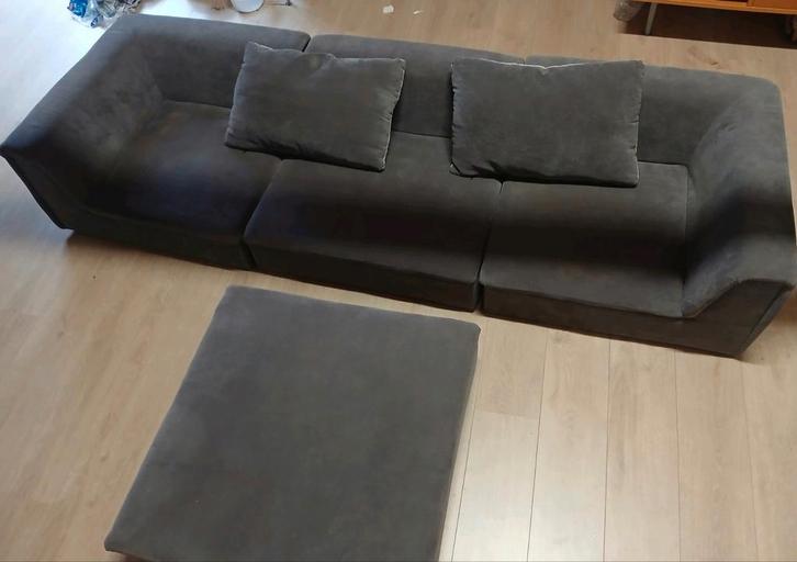 Canapé modulaire peu utilisé, Maison & Meubles, Canapés | Salons, Tissus, Enlèvement