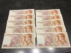 België 10 x 50 Frank 1966, Postzegels en Munten, Bankbiljetten | België, Ophalen of Verzenden