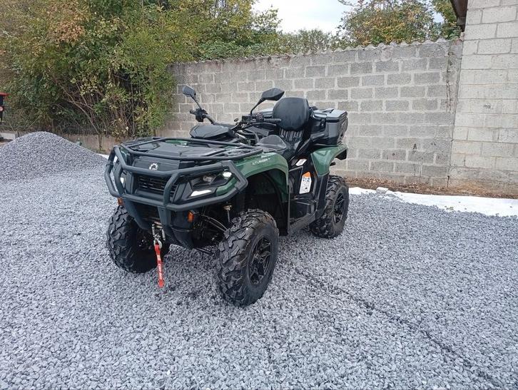 Quad Can-Am Outlander 650 de 2024, Motoren, Quads en Trikes