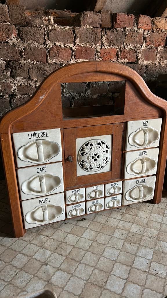 Kruidenrek, Voorraadpot, Ophalen, Gebruikt