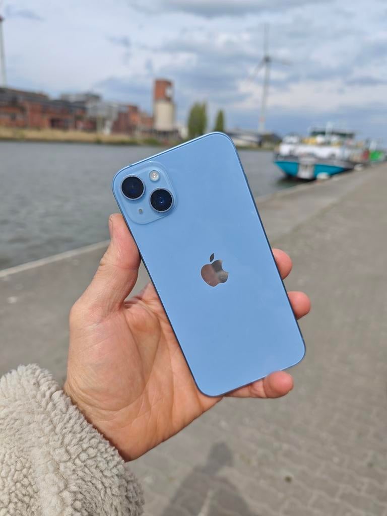 İphone 14 plus 128 Go en tant que batterie neuve %87, Télécoms, Téléphonie mobile | Accessoires & Pièces, Enlèvement ou Envoi