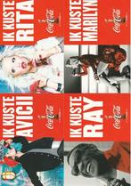 5 coca-cola postkaarten Avicii Ray Charles Marlin Monroe, Verzenden, 1980 tot heden, Ongelopen, Sterren en Beroemdheden