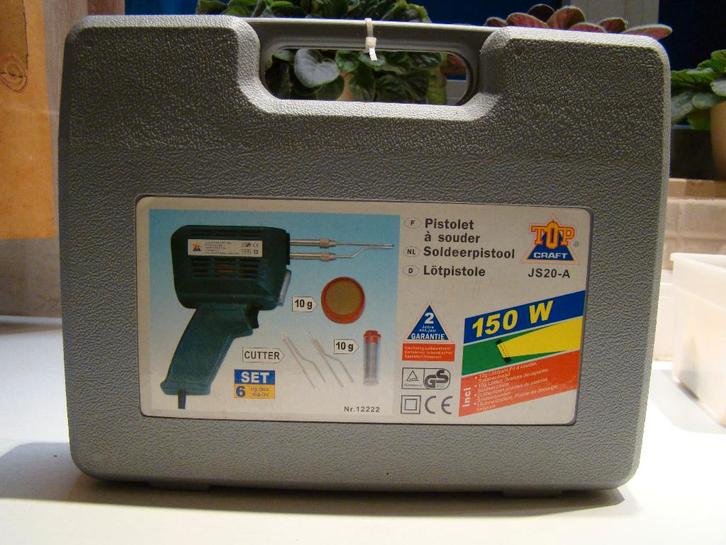 Soldeerpistool 150 watt, Bricolage & Construction, Outillage | Outillage à main, Neuf, Enlèvement
