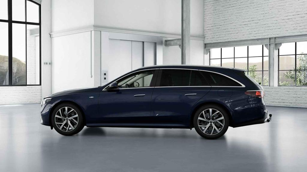 Mercedes-Benz E-Klasse 300 DE Break Luxury Line | Smartphone, Auto's, Gebruikt, Zwart, 4 cilinders, Blauw