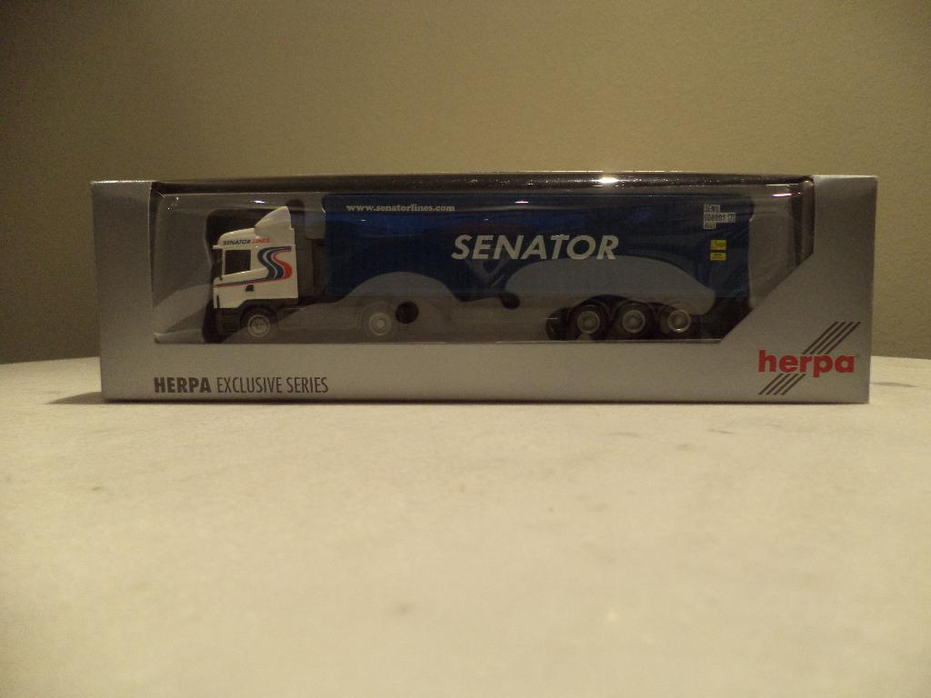 Herpa, Hobby en Vrije tijd, Modelauto's | 1:87, Ophalen of Verzenden, Zo goed als nieuw, Bus of Vrachtwagen, Herpa