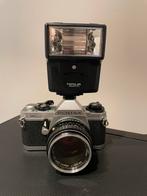 Te koop: analoog fototoestel Pentax MG met flitser, TV, Hi-fi & Vidéo, Appareils photo analogiques, Enlèvement, Utilisé, Pentax