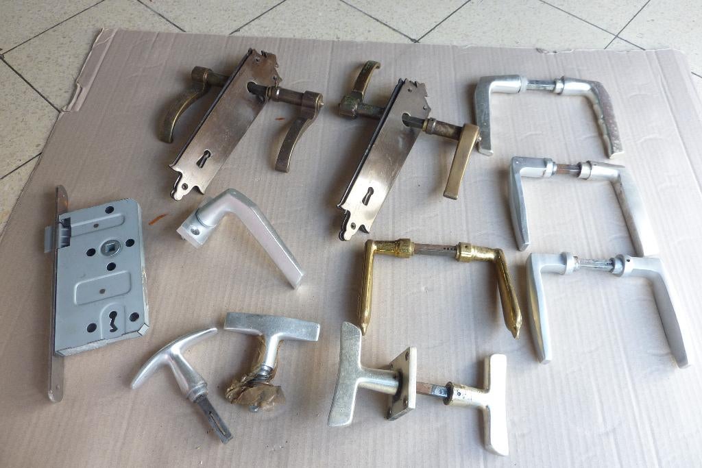 klinken, scharnieren, deurknoppen ..., Ophalen, Gebruikt