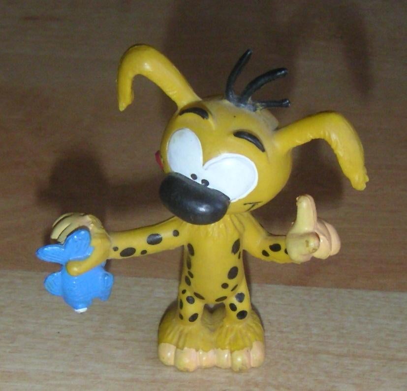 figurine MARSUPILAMI 1979 Franquin Schleich, Collections, Enlèvement ou Envoi, Gaston ou Spirou, Utilisé, Statue ou Figurine