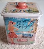 Frans blik, NICE, Cote d'Azur, French Riviera, Ophalen of Verzenden, Zo goed als nieuw, Koek(jes), Overige merken