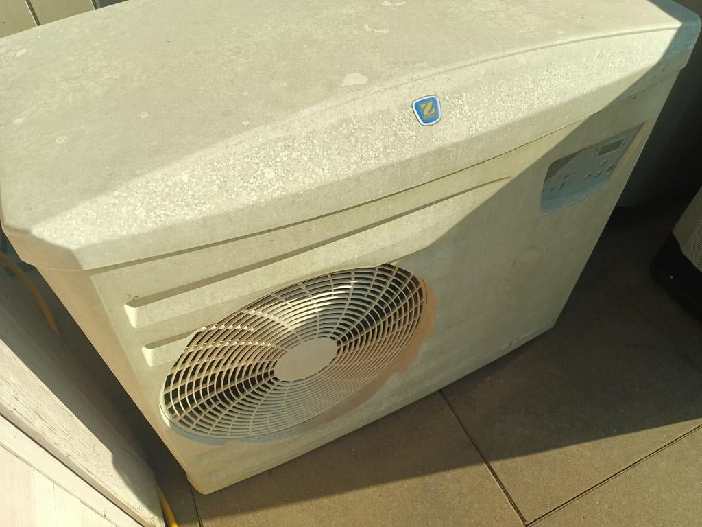 Warmtepomp zwembad, Ophalen