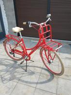 Retro rode Oxford Fleur damesfiets, Fietsen en Brommers, Ophalen, Zo goed als nieuw, Overige merken, Versnellingen