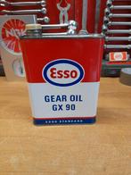 ancien bidon huile vide esso standard gear oil gx 90, Enlèvement ou Envoi, Utilisé, Autres types