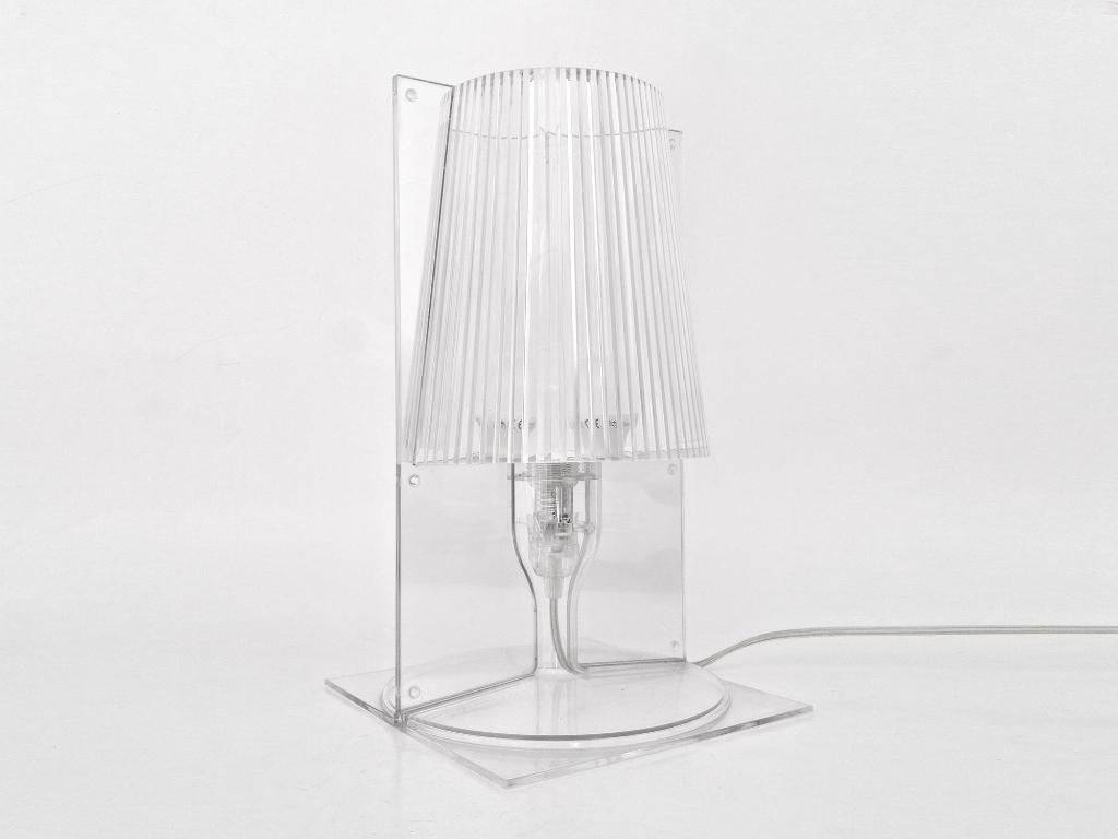 tafellamp Kartell "Take", Huis en Inrichting, Overige materialen, Gebruikt, Design, Ophalen of Verzenden