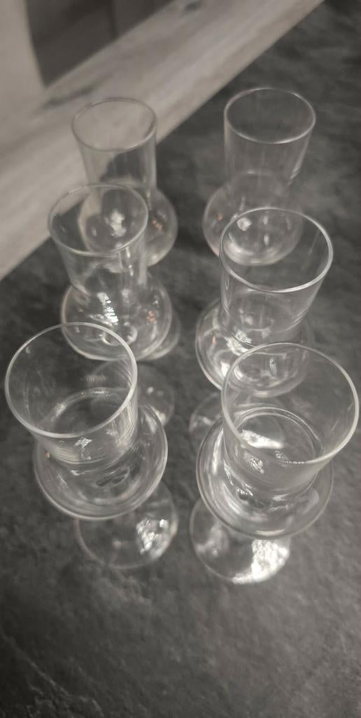 6 verres a porto ou autres, Enlèvement, Utilisé
