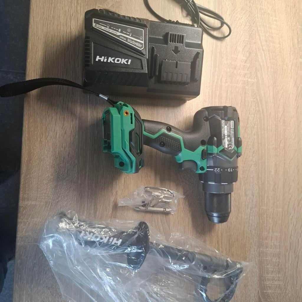 Hikoki accuboormachine, Ophalen, Boormachine