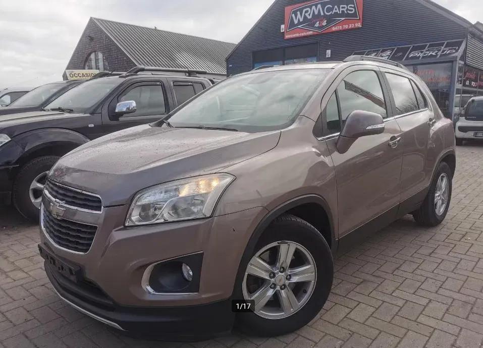 Chevrolet Trax (bj 2013), 4 deurs, Stof, Gebruikt, Zwart