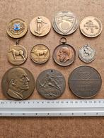 Lot de médailles, médailles, 11 pièces, Timbres & Monnaies, Pièces & Médailles, Enlèvement ou Envoi
