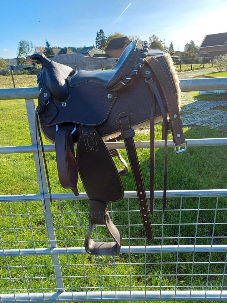 Ponyzadel westernzadel, Dieren en Toebehoren, Paarden