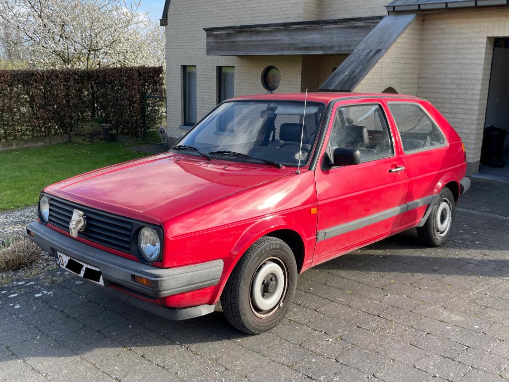 Volkswagen Golf 2, Rouge, Achat, Boîte manuelle, 1300 cm³