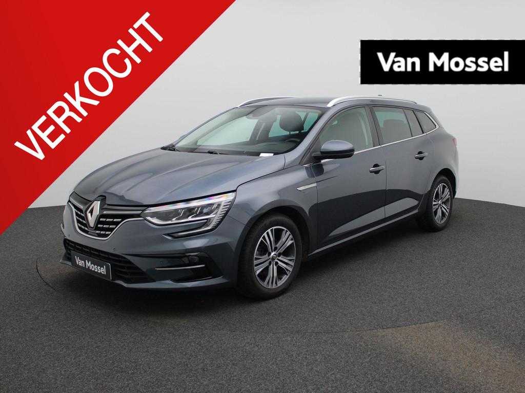 Renault Mégane Grandtour TCe 140 GPF Intens, Autos, Argent ou Gris, 680 kg, Entreprise, Boîte manuelle