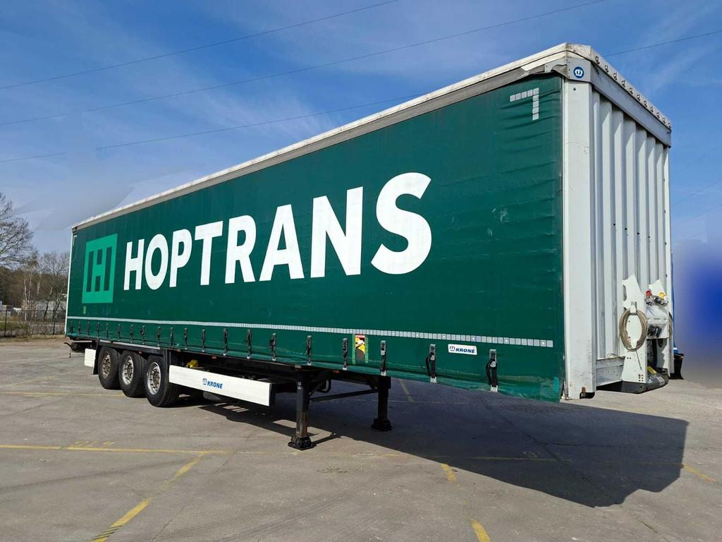 2018 Krone SD trailer schuifzeil - 3 assig - 39T, Auto's, Overige brandstoffen, Bedrijf, Aanhangers en Opleggers, Te koop