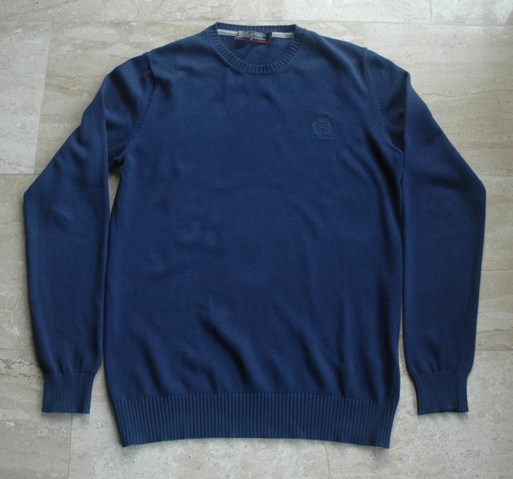 Blauwe trui River Woods maat medium, Ophalen of Verzenden, Gedragen, Maat 48/50 (M), Riverwoods