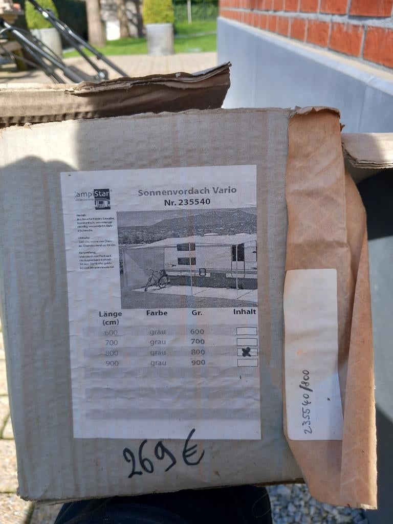 Caravan luifel, Caravanes & Camping, Auvents, Enlèvement