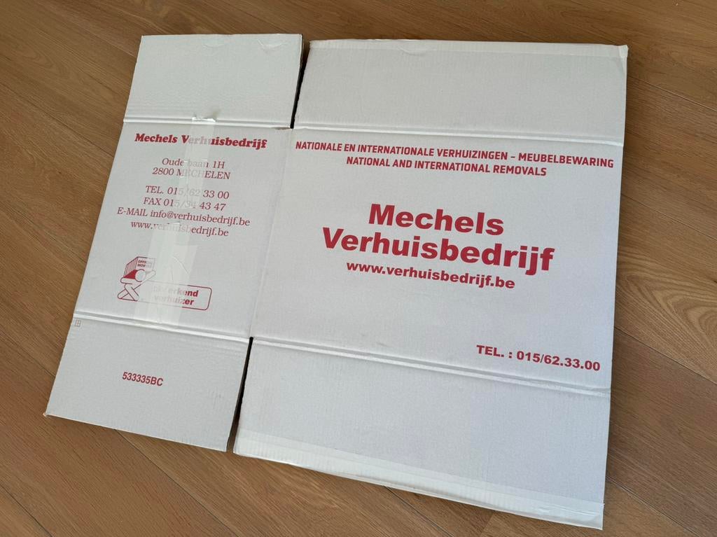 10 boîtes de déménagement, Enlèvement, Utilisé