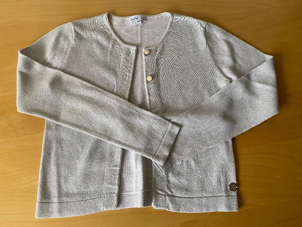 2 gilets filles 8-9 ans, Enlèvement ou Envoi, Pull ou Veste, JBC, Comme neuf