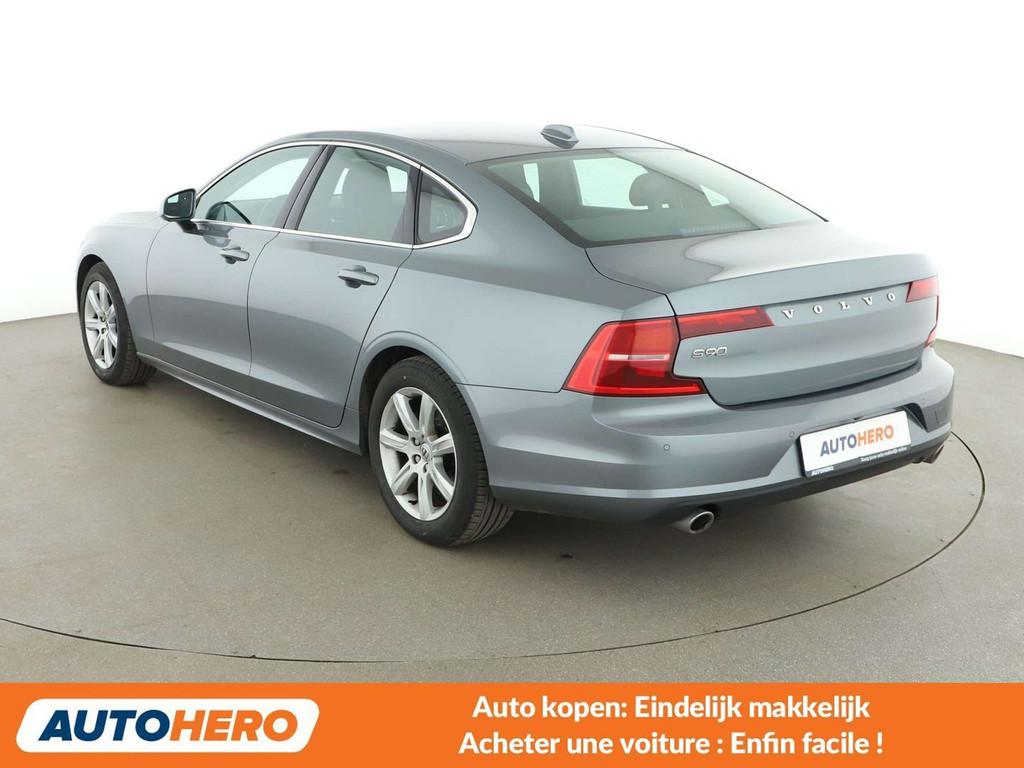 Volvo S90 2.0 D4 Momentum (année de construction 2019), Autos, Cuir, Argent ou Gris, Achat, Automatique