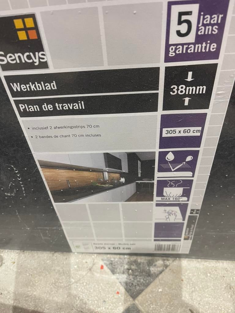 Plan de travail cuisine, Enlèvement ou Envoi, Comme neuf