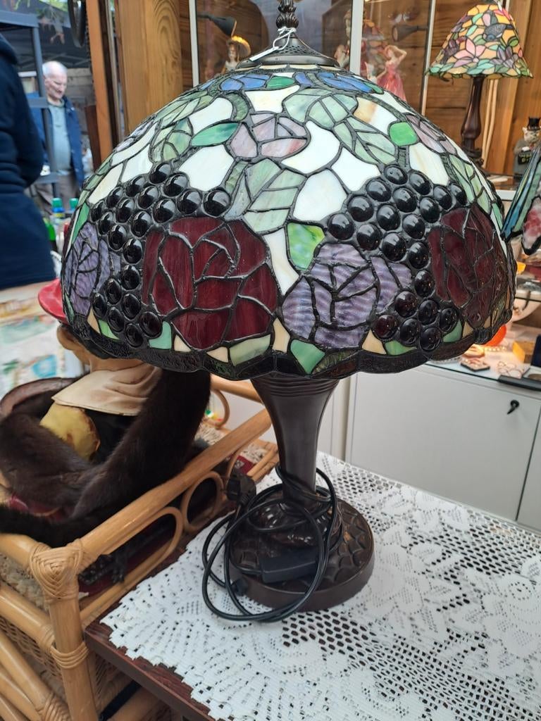 Tiffany lamp, Ophalen