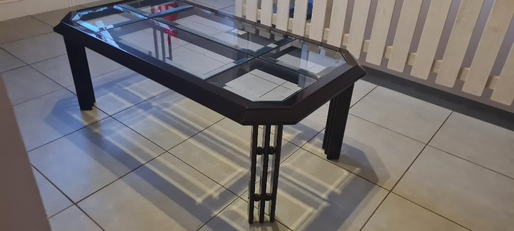 table basse, Comme neuf, Verre, Enlèvement, Rectangulaire