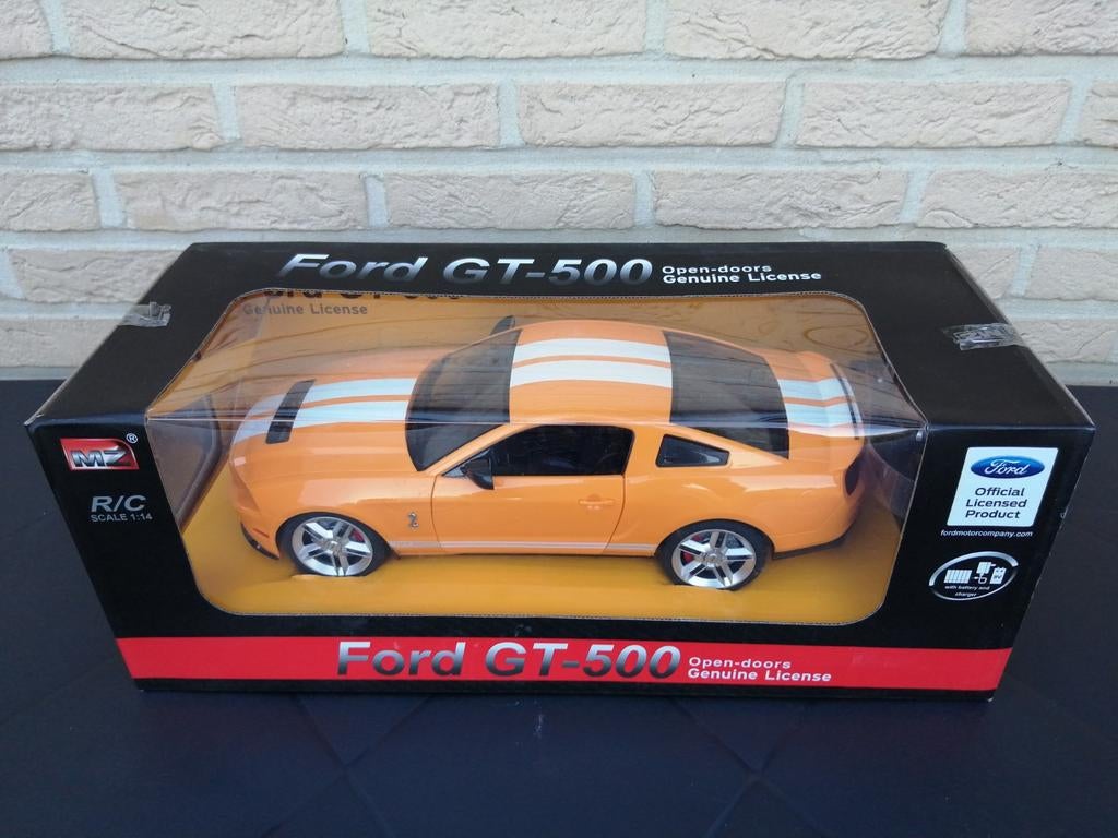 Ford GT-500 radiografisch 1/14 NIEUW, Elektro, Schaal 1:14, Nieuw, Ophalen of Verzenden