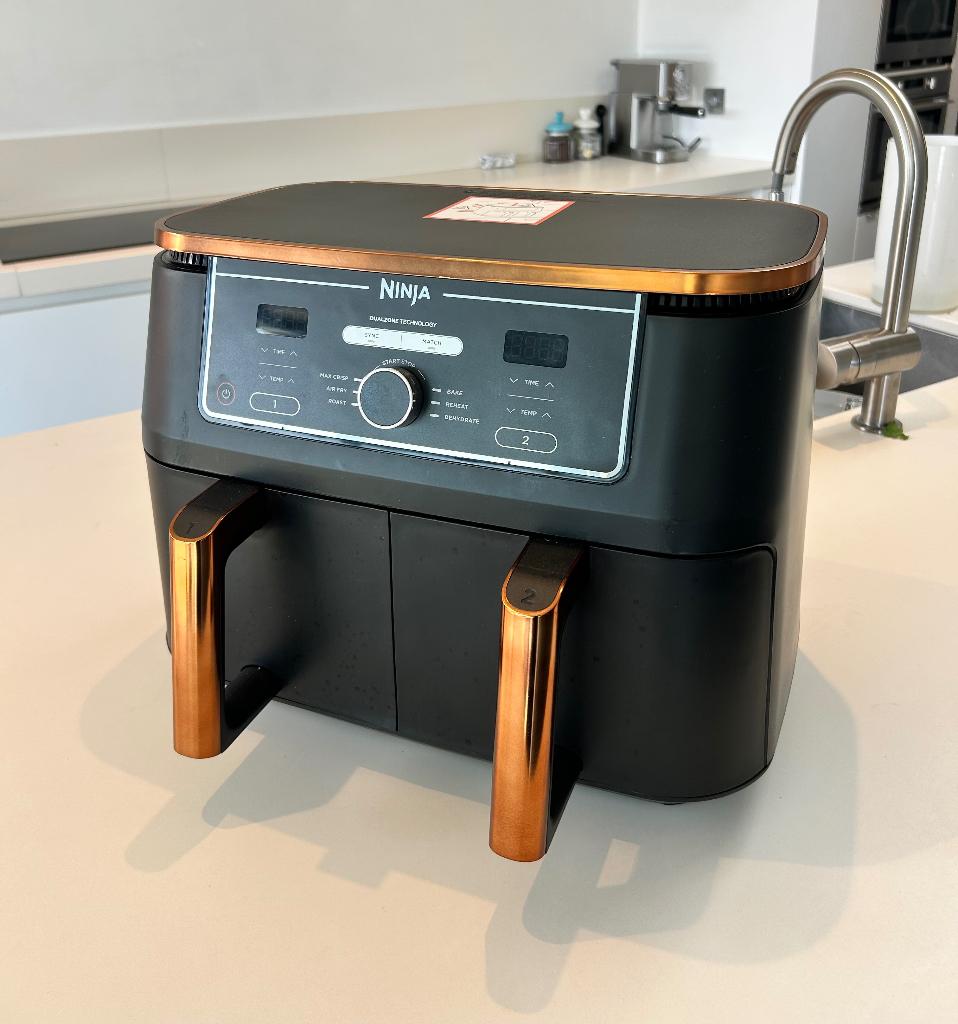 Ninja MAX Dual Zone Airfryer, Ophalen, Nieuw, Airfryer, 1500 gram of meer