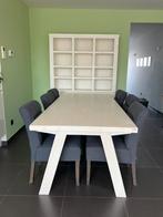 Eettafel met stoelen + wandkast + salontafel van XOOON, Ophalen, Zo goed als nieuw