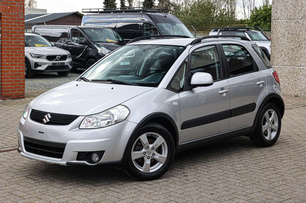 Suzuki SX4 SLECHTS-74000KM*BENZINE*AIRCO*CENTRALE-VERGRENDEL, Auto's, Voorwielaandrijving, Euro 5, Gebruikt, Zwart