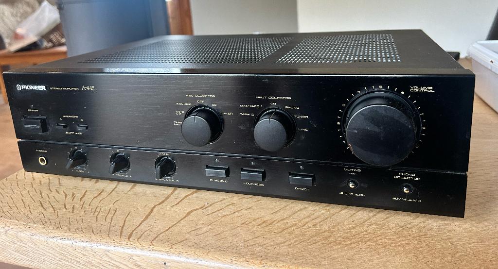Pioneer versterker A-445, TV, Hi-fi & Vidéo, Amplificateurs & Ampli-syntoniseurs, 60 à 120 watts, Comme neuf, Enlèvement, Stéréo