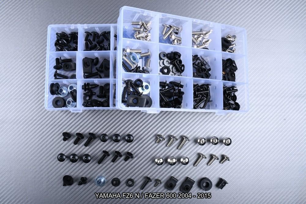 Kit visserie pour YAMAHA FZ6 N / FAZER 600 2004 - 2015
